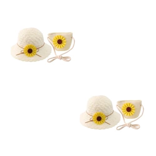 Chapeau de soleil bébé en paille pour de tendres souvenirs d'été