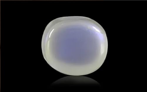 Piedra lunar natural de 9.25 ratti en forma ovalada sin tratar 3