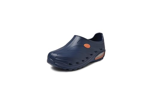 Sunshoes DYNA Sabots médicaux, bleu foncé/orange, 42 EU