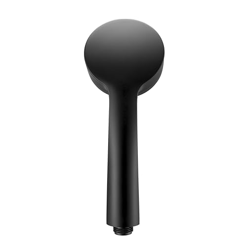 Pommeau de douche noir mat a haute pression pour une routine de reve