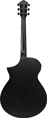 Ibanez AEWC13-WK Weathered Black Open Pore – Guitare Acoustique - Les Beatles, Paul McCartney, John Lennon, RIngo Starr, George Harrison Ibanez AEWC13-WK Weathered Black Open Pore - Guitare Acoustique – Image 4