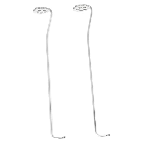 AUTSUPPL Juego De 2 Prensadores Manuales De Limón y Varillas De Acero Inoxidable Utensilios De Cocina Esenciales Para Exprimir Cítricos y Mezclar En La Cocina