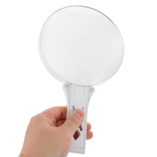Miroir de maquillage nomade double face grossissant pliable en ABS léger - 4
