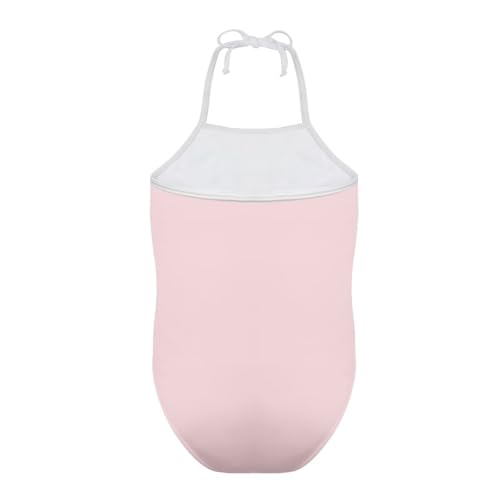 Image of Girls One Piece Swimsuit Summer Quick Dry Beach Sport Bathing Suit Halter Strap 1-10 Little Kids Toddler Swimwear