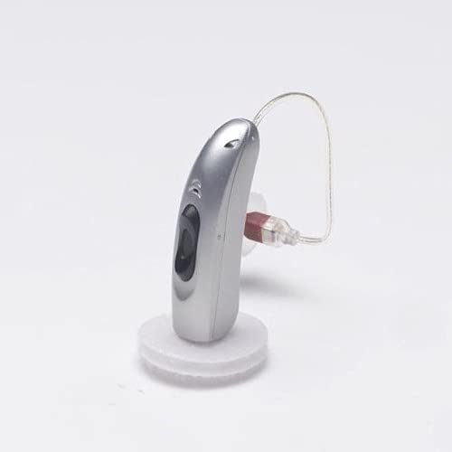 Hearing Assist Recharge! | Behind The Ear Receiver In Canal (Ric) Bluetooth Hearing Aids (Model Ha-900) | Fda Registered With Magnetic Charging Base | Free Technical Support | Silver One Size #TOP2