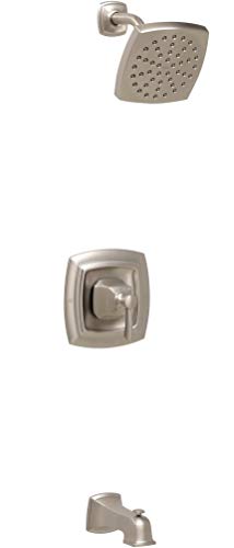 Moen 82922SRN Conway Posi-Temp Tub and Shower with Valve Included, Spot Resist Brushed Nickel - Thumbnail 5