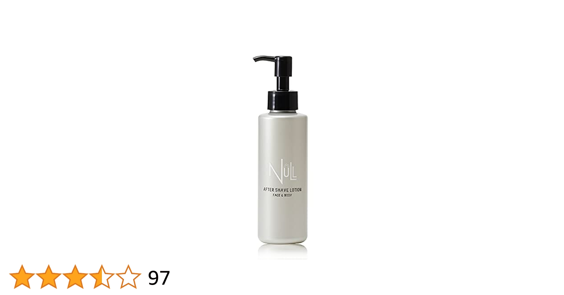 【新品・未開封】NULL ヌル アフターシェーブローション 150ml×2本 NULL アフターシェーブローション 化粧水 メンズ 髭剃り後 /脱毛
