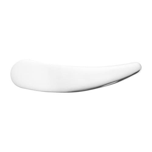 NOLITOY Cuillère pour Crème Visage en Acier Inoxydable 304 Spatule Beauté Multifonction pour Contour des Yeux et Facial Outil d'Extraction et Précis