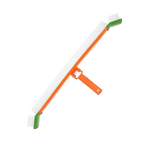 GALPADA Pool Edges Brush Durable Plastic Cleaning Brush for Swimming Pools Hot Tubs and Steps Long Head with Dense Bristles for Efficient Dirt Removal and Corner Cleaning