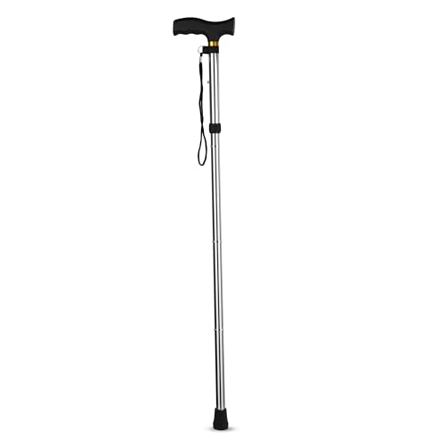 Image of iwalk Alumunium Foldable and Adjustable Walking Stick (Silver)