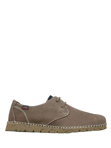 Chaussures à lacets Callaghan au bureau ou en voyage le modèle Abiatar Taupe