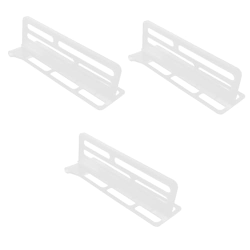 Image of DOITOOL 3pcs Large Fridge Drink Organizer Compartment Divider for Refrigerator Side Multifunctional Storage Bins for Fridge