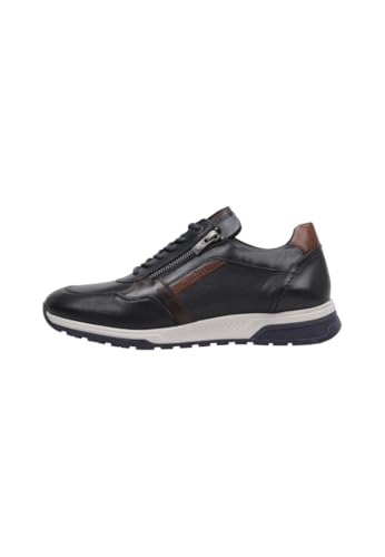 Fluchos Para Hombre. F1600 Zapatillas F1600 Marino (42), Piel, 1 A 3Cm, Cordones, Casual