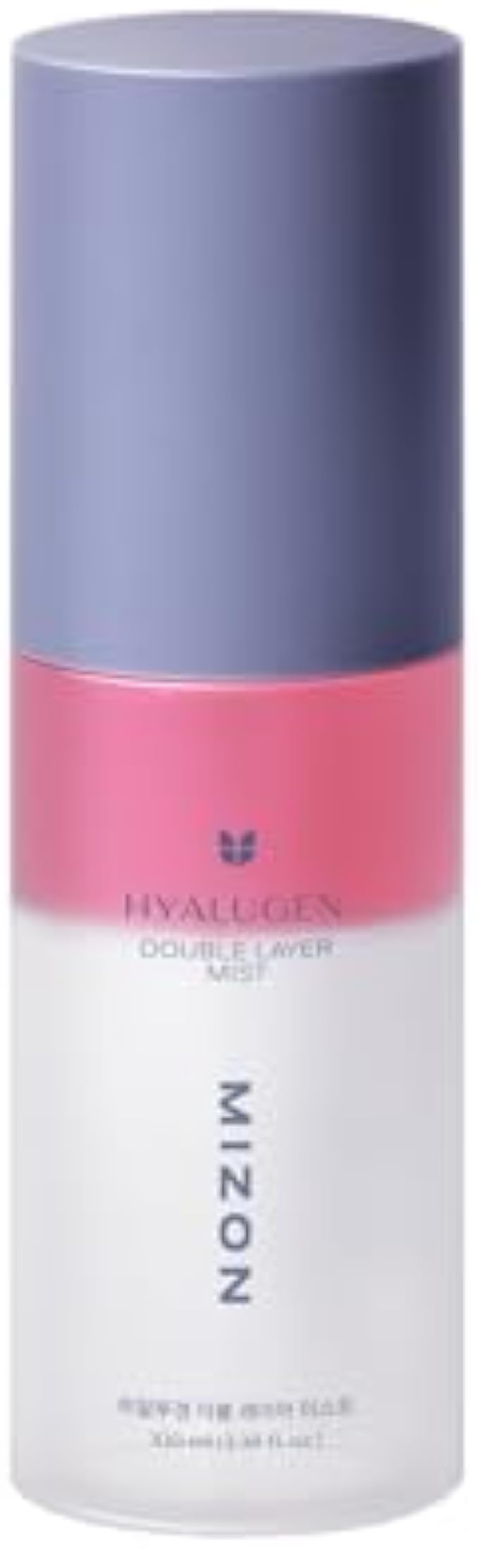MIZON Hyalugen Double Layer Mist with Hyaluronic Acid and Marine Collagen, Adenosine, Niacinamide, Anti-Aging Instant Glow Moisturizing(3.38 oz)