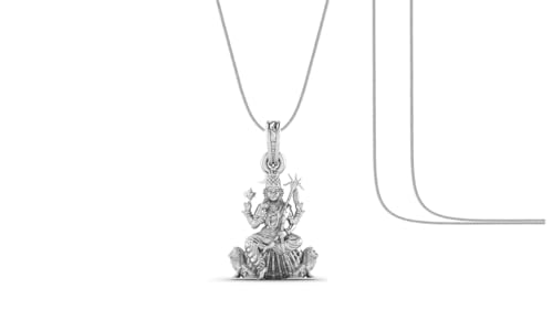 Pendentif Maa Kamakshii argent pur pour retrouver la sérénité et chasser le stress