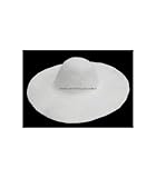 Artipistilos CAPELINE FEUTRE 45 cms. - 12 CMS. DE ALTO X 45 CMS. DE DIAMÈTRE, BLANC