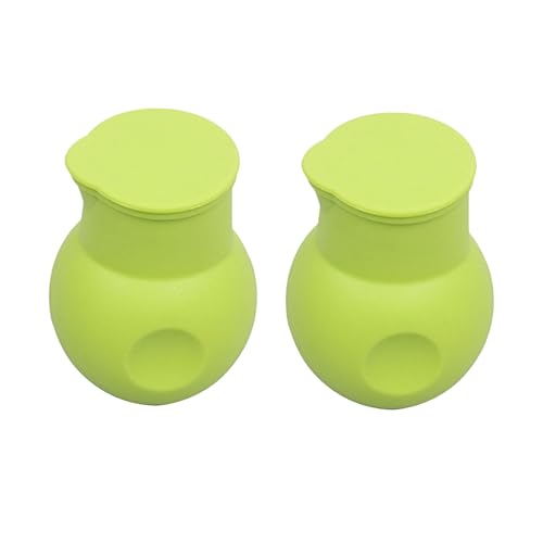 Veemoon 2pcs Silicone Chocolate Melting Pot Baking Pouring Tool for Melting Butter Chocolate and Heating Sauces Microwave