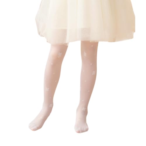 Cartoon Bear Girls Velvety Tights Snagging Proof High Elasticity Dance Pantyhose Everyday Wear Comfortable Kids Hosiery Breat