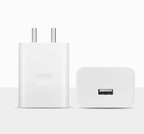 Image of Oppo 33w SuperVOOC Fast Charger Adapter Compatible with Oppo F21 Pro /F21s Pro /A57e /A76 /A77s /A78 /A96 /F19 /F19s /K10 5G Adapter with Super Vooc Type C Fast Charging Adapter