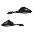 COPPIA SPECCHIETTI SPECCHI RETROVISORI COMPATIBILE CON GILERA KZ 125 CARENA MOTO FAR