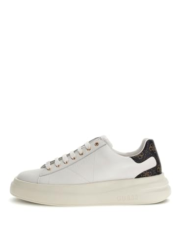 GUESS Herren Elba Carryover Sneaker, Wbeib, 43 EU