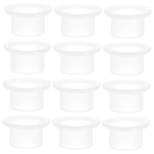 HOUDERCO 20pcs Leak Silicone Faucet Sealing Rings Gasket for Water Pipe Shower Head Repair Clear Silicone Rubber Washers for Household and Commercial Use