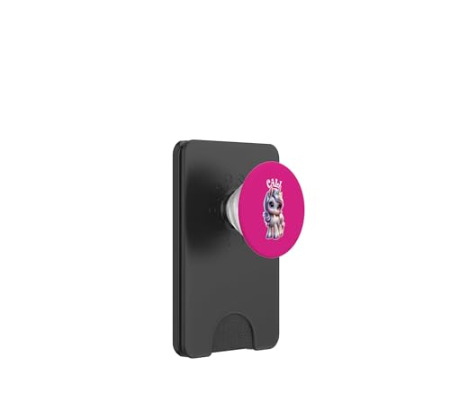 Ne perdez plus vos cartes PopSockets PopWallet MagSafe licorne fille prénom Cali