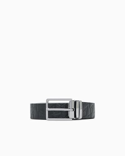 Armani Exchange mens Liam All Over Logo Belt