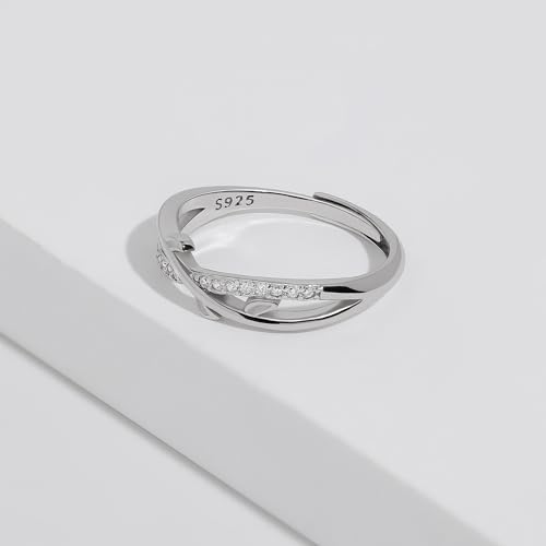 Bague feuilles en argent 925 Meissa, le cadeau idéal ajustable pour elle