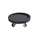 Carrello per piante con carrello per piante con ruote Base per vasi da fiori per piante da interno Carrello per piante rotondo Vaso da fiori Vassoio per l'acqua Vassoio per vasi di fiori (Color : C, S