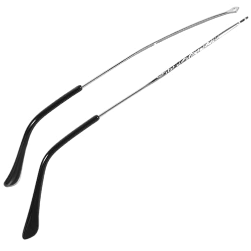 SEWACC 1ペアユニバーサル眼鏡脚交換パーツ 眼鏡修理用 メタル製 一対 快