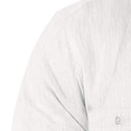 Retro-shirt voor heren Modieus Informeel Eenvoudig Dagelijks Trend Comfortabel Persoonlijkheid Veelzijdig losjes ademend Effen kleuroverhemd - Afbeelding 5