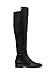 Michael Kors Women's Bromley Flat Boot, Black, 7