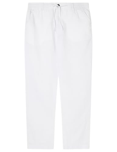 Springfield Pantalón Chino Lino Slim fit