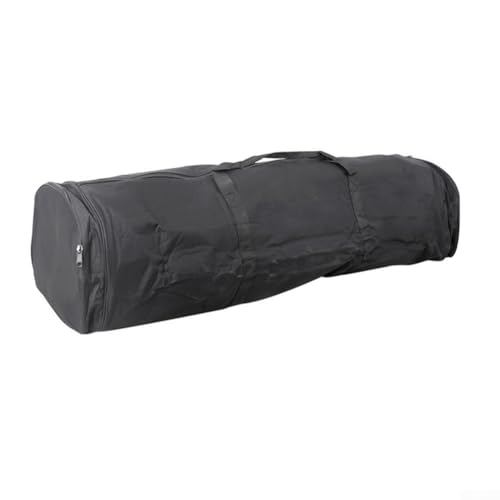 Macuto para telescopio grande de nailon con asa y bandolera negra de 115 cm 3
