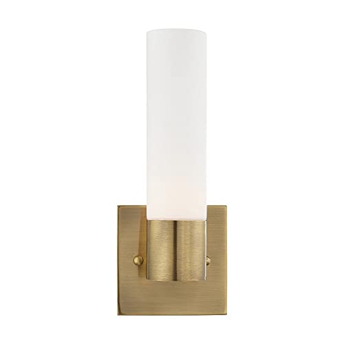 Image of Livex Lighting 1 Lt Polished Brass ADA Wall Sconce