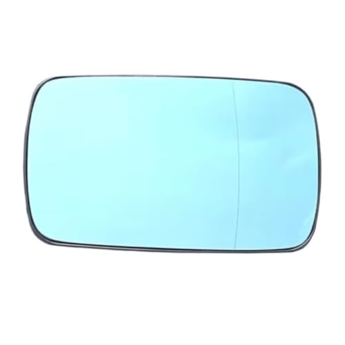 Verre miroir chauffant bleu pour BMW E36 E34 vitre de rechange dégivrante grand angle 51168119724