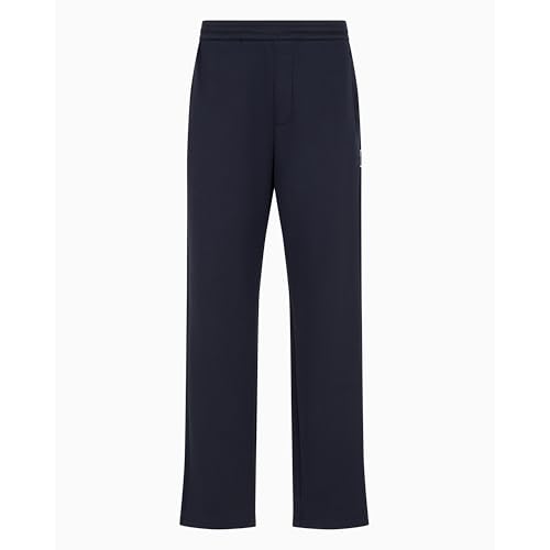 Armani Exchange Men's Stretch Cotton Sweatpant with Contrast Stripe Ax Logo3
