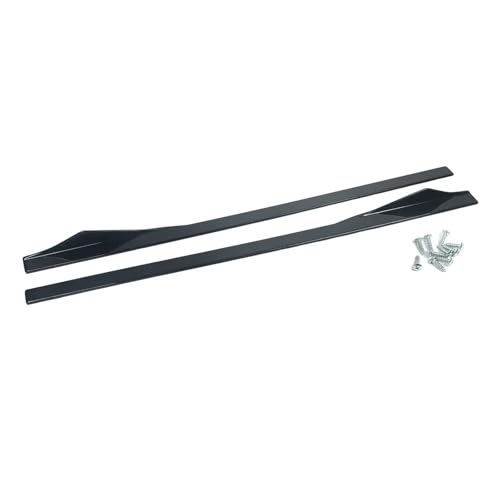 Faldones laterales para F22 F23 estilo extensión negro brillante 13-18