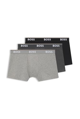 BOSS Herren Trunk, 3er Pack Power, Open Grey 061, XL