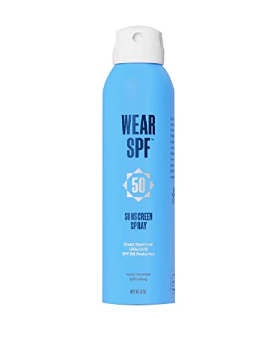 Wear SPF Performance Sport Sunscreen Spray – Water & Sweat-Resistant SPF 50