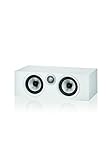 Bowers & Wilkins HTM6 S2 Center Channel Speaker - Anniversary Edition Loudspeaker, Twin Continuum Cone Bass/Midrange Drivers with Flowport Technology, Decoupled Double Dome Aluminum Tweeter, White