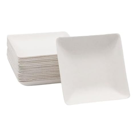 TreeMVI Eco-Friendly Mini Dessert Plates Cover