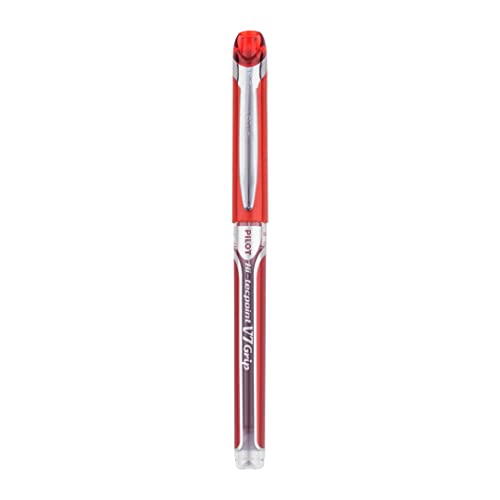 Pilot V7 Grip Red Pen (Pack Of 12)