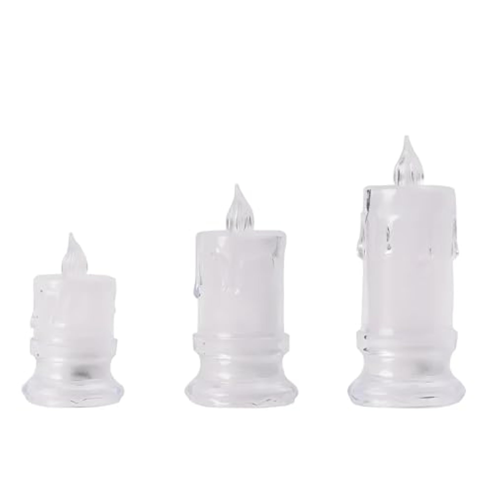 LED Tealight Candles - Flameless Flickering Decorative Lights