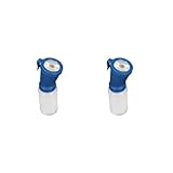 Photo Gallery set di 2 tazze professionali portatili per la pulizia dei capezzoli da 300 ml, per mucca, capra, pecora, blu, 20,5 x 7 cm Photo Gallery set di 2 tazze professionali portatili per la pulizia dei capezzoli da 300 ml, per mucca, capra, pecora, blu, 20,5 x 7 cm