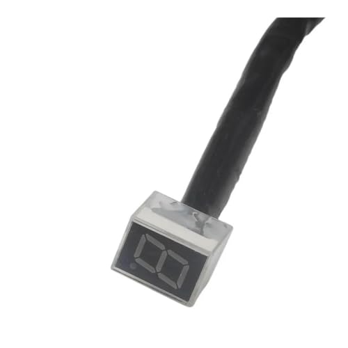 Indicateur de compteur vitesse digital moto universel avec support 8 - 4