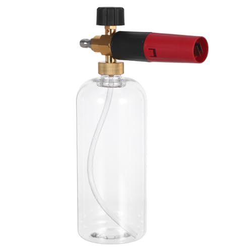 Bouteille pulvérisateur mousse de qualité avec sa buse haute pression pour passionnés d'auto