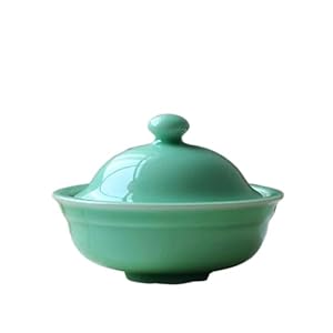 Puyuna Zielone Naczynie do Zapiekanek Ceramiczne