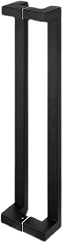 BTYQKZVPM Tiradores para Puertas correderas, Manija de Puerta corrediza Granero Acero Inoxidable, Tirador Interior Exterior, Empuje 60-120CM